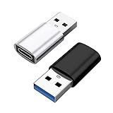 Adapter USB C auf HDMI Dual 4K @ 60 Hz, Konverter Typ C auf HDMI für MacBook, Chromebook, Dell XPS 13/15/17 und andere Typ-C-Geräte (2 PC Adapter USB C auf USB)