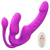 HIVEFUN Realistische Vibration für Frauen Anal Dildos Penis mit Fernbedienung Light Purple