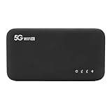 5G Mobile Hotspot, Hochgeschwindigkeits entsperrte Mobile Hotspot mit SIM Kartensteckplatz für Smartphone Tablet Laptop, Tragbarer WLAN Router für Heimreiseunterstützung 16