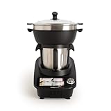 CREATE Chefbot Touch Pro Connect, intelligente Multifunktions-Küchenmaschine mit Touchscreen, Kapazität 4,5 l, Waage, Dampfgarer mit 2 Stufen, 26 Programmen, 12 Geschwindigkeiten + Turbo-Funktion