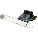 StarTech.com 4 Port PCI Express 2.0 SATA III 6Gbit/s RAID Controller Karte mit HyperDuo SSD Tiering - PCIe SATA 3 Controller Adapter (PEXSAT34RH)