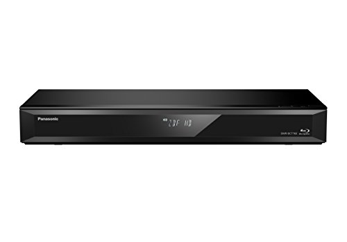 Panasonic DMR-BCT760EG Blu-ray Recorder (500GB HDD, Wiedergabe von Blu-ray Discs, 2 x DVB-C/T, schwarz)