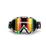 YJYJY Skibrille Fit for Kinder Skibrille Snowboardbrille Winter Winddichte Skibrille Skimaske Brille Schutz Anti-Radfahren Sonnenbrille