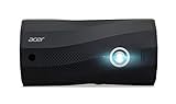 Acer C250i DLP LED Beamer (Full HD (1.920 x 1.080 Pixel) 300 ANSI Lumen, 5.000:1 Kontrast, Keystone, 5 Watt Lautsprecher, HDMI (HDCP), Audio Anschluss) Portable / Mobil