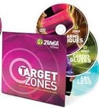 Zumba Target Zones 3-DVD set (Abs & Legs - Cardio & Glutes - Arms & Obliques)