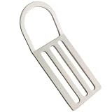 Hrippy Tauchgewichtsgürtelschnalle, Schiebestopper, Edelstahl, Tauchschnalle, Gewichtsgürtelhalter, Stopper, Schieber, Wassersportzubehör