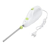Ejoyous Elektrisches Brotmesser, Elektrisches Gefrorenes Fleischmesser mit Kraftvollem 110Watt Motor und Sicherer Doppelschalter Toast Fleischschneider Zum Schneiden Von Fleisch Brot Käse