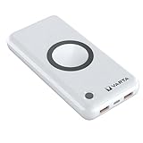 VARTA 2 in 1 Power Bank und Wireless Charger, kabelloses Ladegerät, Powerbank 20000mAh, LED Ladestandanzeige, lädt bis zu 4 Geräte gleichzeitig, inkl. USB C Ladekabel