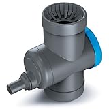 YourCasa Regensammler Regendieb [Downpipe70] 68-110 mm - Überlaufstop, Absperrhahn & Metallfilter - zum Verbinden von Fallrohr & Regentonne Regensammler Regenwassersammler Regenrinnen Ablauf