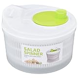 Salatabtropfer, Gemüsetrockner, multifunktional, groß, 3 l, Gemüsetrockner mit Schüssel und Sieb zum Kochen