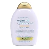 OGX Argan Oil of Morocco Lightweight Shampoo (385 ml), feuchtigkeitsspendendes Haarshampoo & schwerelose Haarpflege mit Arganöl & Vitamin B5