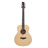 Set von Akustikgitarre, Sprucewood und Konstruktion Mahagoni Im Laminat -Bauholz für den Täglichen Gebrauch (Originalholzfarbe)