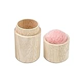 Nadel Brosche - Etui Aus Holzwolle Brosche Brosche Aufbewahrungsbox Für Nähnadeln Mit Tragbarer Holzdeckel Spritze + Sticknadel-Set, Nadelhalter Aufbewahrungsbox - Werkzeug S