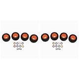 Daijianbin Off Road Skateboard Longboard (Set mit 8 Behälter Lagerung Hülse)