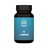 edubily nutrition® L-Carnosin - Hochdosiert mit 500 mg pro Kapsel - Dipeptid aus den Aminosäuren ß-Alanin und Histidin - Vegan und ohne Zusätze - 60 Kapseln