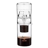 DRIPSTER 2-in-1 Cold Brew Dripper (4 Tassen / 600ml), Cold Brew Coffee Maker - Kaffeebereiter für kaltgebrühten Kaffee und Tee, Kaffeemaschine für Kaltextraktion