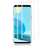 VideoSecu 2 Stück für Panzerglas für Samsung Galaxy S9 Plus Schutzfolie, 9H Panzer Schutz Glas für Samsung S9+ Schutzglas Displayschutz Folie, HD Fingerabdruck Displayschutzfolie für S9+ Panzerfolie