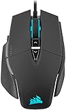 CORSAIR M65 RGB ULTRA Wired Tunable FPS Gaming Mouse - 26.000 DPI - Optische Schalter - Gewichtssystem - AXON Hyper-Processing-Technologie - iCUE-Kompatibel - PC, Mac, PS5, PS4, Xbox - Schwarz