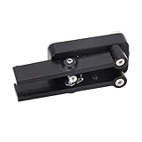 Dual -Paddel -Telegraphenschlüssel, Magnetischer Basis -Morsecode Tragbarer CW Keyer, Stabiles ABS -Material, Fußblock, L -Schraubenschlüssel, Kompaktes Leichtes Design