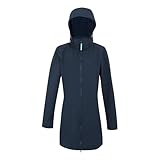 Regatta - Softshelljacke CARISBROOKE - Damen (44 FR) (Marineblau/Himmelblau), Marineblau / Himmelblau, 44