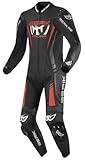 Berik Absolute GP 1-Teiler Motorrad Lederkombi, schwarz/orange, 58