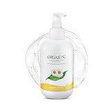 Organyc Intimpflege Waschlotion mit Kamille für empfindliche Haut, frei von Chlor, Parabenen, SLS, SLES und synthetischen Duftstoffen, dermatologisch getestet - 250ml