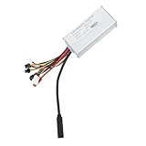 Asixxsix Elektrofahrradsteuerung, 36 V 48 V 22A 500W Bürstenloser Motor Controller mit Wasserdichtungsstecker, Geschwindigkeitsregler für Elektrofahrradroller