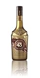 Licor 43 Chocolate (1x0,7l) 16% vol., süße Nuacen aus dem Originalrezept mit blumigen Kakaonoten, Gefühl von zarter Milchschokolade, trinke ihn pur, auf Eis oder mit Milch