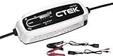 CTEK CT5 Time to Go, Batterieladegerät 12V, Batteriepfleger Mit Countdown-Funktion, Startanzeige, Eingebaute Temperaturkompensation, Entsulfatierungsprogramm, Rekonditionierungsmodus Und AGM-Option