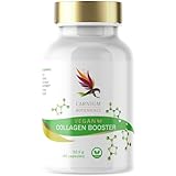 Carnium Botanicals Vegan Collagen Booster – 60 Kollagen Kapseln – Bambus-Extrakt, Grüntee, Hagebutte, Ceramosides™ – Kollagen vegan