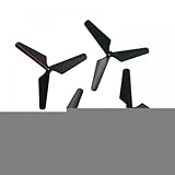 Ersatzteile Requisiten Kompatibel mit Infrarot-Quadcopter, Gestensteuerung, fliegende Uhr, Hubschrauber, UFO, RC-Drohne, kompatibel mit interaktivem Induktionsspielzeug Kompatibel mit Kinder(4PCS)