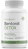 effective nature - Bentonit Detox - 240 Kapseln - Zertifiziertes Medizinprodukt zur Bindung von Schwermetallen im Körper - 100% ultrafeiner Montmorillonit-Bentonit