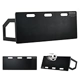 VEVOR Fußball Rebound Board, Tragbares Prellwand Brett 100 x 40 cm, Rebounder Wand-Rebound-Ausrüstung, Kinder & Jugendliche, Doppel-Winkel-Board Rebounder Kicker für Fußball Training Schwarz