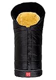 Kaiser 6571125 - Fußsack 'Sheepy', Farbe - schwarz, 1 Stück