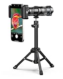 Evil Eye 28X HD Teleobjektiv, 4K HD-Vollfarb-Teleobjektiv für Reisen, Tierfotografie und Outdoor-Aktivitäten, Perfektes Smartphone-Stativ für iPhone, Samsung, Pixel, OnePlus und Huawei
