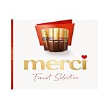 merci Finest Selection Große Vielfalt – 1 x 250g – Gefüllte und nicht gefüllte Schokoladen-Spezialitäten