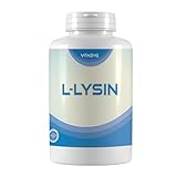 L-Lysin - 365 vegane Lysin Kapseln - hochdosiert mit 1000mg L-Lysine HCL (800mg L Lysin pro Tagesdosis) - Made in Germany - aus pflanzlicher Fermentation