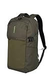 Travelite Handgepäck Rucksack, Laptop Rucksack 15,6 Zoll, PATHWAY Allround, Tagesrucksack aus recyceltem Polyester mit zusätzlichem Reißverschlussfach im Innern, Aufsteckfunktion, 48 cm, 17 Liter