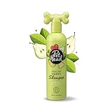 PET HEAD Welpenshampoo 300 ml, Mucky Puppy, Birnenduft, Pflegt und beruhigt das Fell Ihres Hundes, Hypoallergen, pH-neutral, Vegan & tierversuchsfrei, Sanfte Formel für Hunde und Welpen ab 8 Wochen