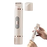 Silky Go Rasierer | 2-in-1-Dual-Kopf-Rasierer | Wasserdichter Bikini-Trimmer für Frauen | USB wiederaufladbar | wasserdicht | für Frauen Bein Arm Achselbereich Schambereich