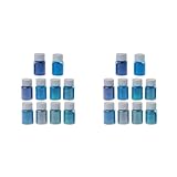 10 Farbpigmente, brillantes Glimmerpulver, Epoxidharz, Farbmittel, Make-up, Meerblau, Seifenherstellung, Pulver, Pigmente, Glimmerpulver für Wachsschmelzen