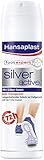 Hansaplast Silver Active Fußspray (150 ml), Fußdeo Anti-Transpirant mit 72 h Schutz vor Fußgeruch und Schweiß, Aktiv-Komplex mit Silber-Ionen