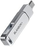 BLANBOK+ USB C External Storage 128 GB, Storage Stick für Phone/Pad/Android Handy/Laptop/PC