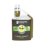 Pets Nature Hanföl für Hunde und Katzen - reines Premium Hanf-Öl mit Omega-3- und 6-Fettsäuren - 100% natürlich, schonend kaltgepresst, Made in Germany (500 ml)