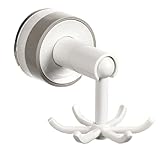 Generisch Saugnapfhaken für Dusche - Hochleistungssaughaken für Wand | Drehhalter Organizer Kleiderbügel für Dusch Toilette Wand Hotel Apartment Fenster Badewanne Heimtür Küche Waschbecken Wanne