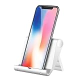 Faltbarer Telefonständer, zusammenklappbarer Telefonständer, Tablet-Halterung, verstellbarer Ständer für Smartphone, Schreibtischständer, zusammenklappbarer T-Ständer