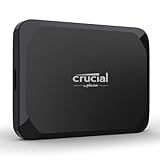 Crucial X9 1TB Externe SSD Festplatte, bis zu 1050MB/s, kompatibel mit PC, Mac und Spielekonsolen, USB-C 3.2, Portable SSD - CT1000X9SSD902