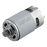 iToQ 21 V RS550 Gleichstrommotor, 14 Zähne, 9,5 mm Getriebe für Mini-Kettensäge, Elektromotor, Motorbohrmaschine, wiederaufladbares Elektrowerkzeug-Zubehör