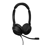 Jabra Evolve2 30 SE - Kabelgebundenes Stereo-Headset mit Geräuschunterdrückung und 2-Mikrofon-Technologie - inkl. USB-C-Kabel - MS Teams zertifiziert, auch mit anderen Plattformen kompatibel - Schwarz