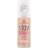 essence cosmetics stay ALL DAY 16h long-lasting Foundation 20 Soft Nude